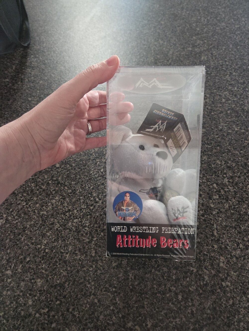 WWF Attitude Bears The Rock NEW